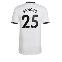 Manchester United Jadon Sancho #25 Udebanetrøje 2022-23 Kortærmet